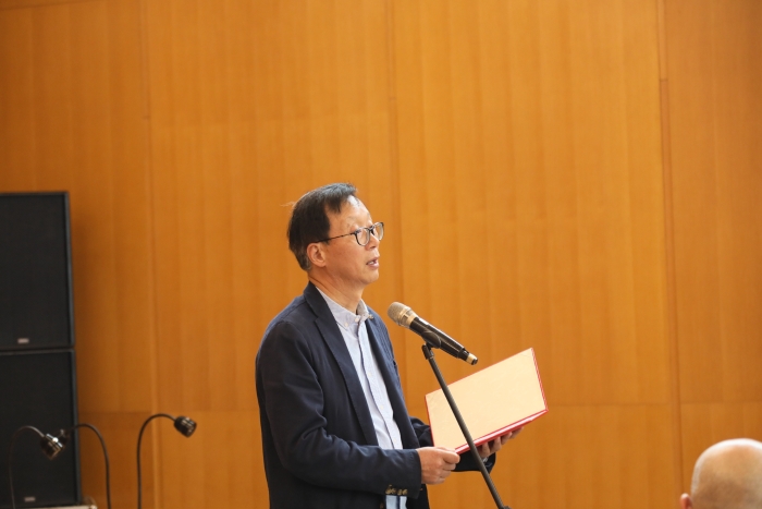 刘斌馆长致辞by应潇潇拍摄